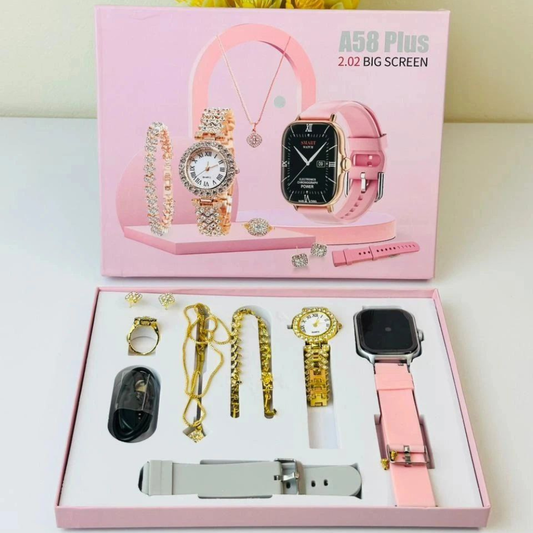 A58 plus SmartWatch 6 en 1